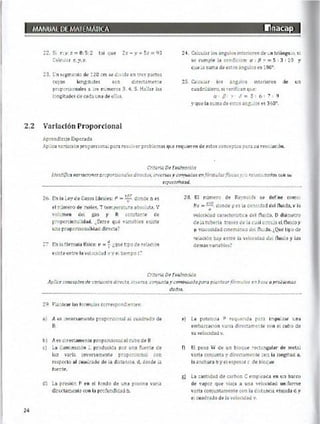 Manual de ejercicios  matematicas 1 inacap