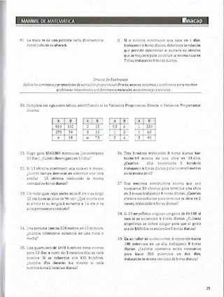 Manual de ejercicios  matematicas 1 inacap