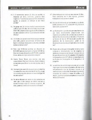 Manual de ejercicios  matematicas 1 inacap