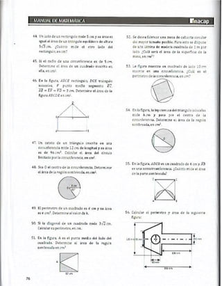 Manual de ejercicios  matematicas 1 inacap