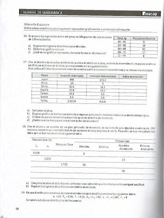 Manual de ejercicios  matematicas 1 inacap