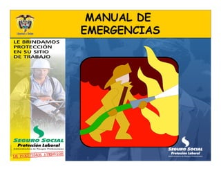 MANUAL DE
EMERGENCIAS
 