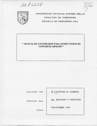 Manual de encofrados para estructuras de concreto armado (1)