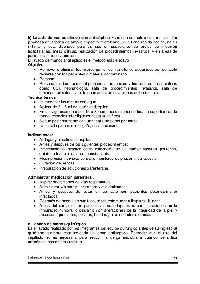 manual de enfermeria resume de enfermera