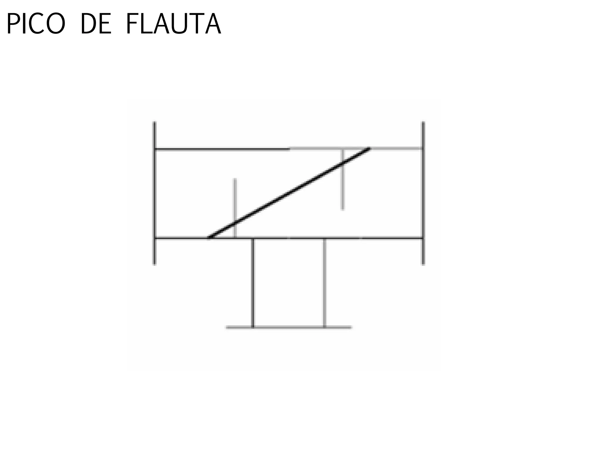 PICO DE FLAUTA
 