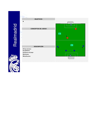 Manual de entrenamiento tareas condicionales real madrid cf