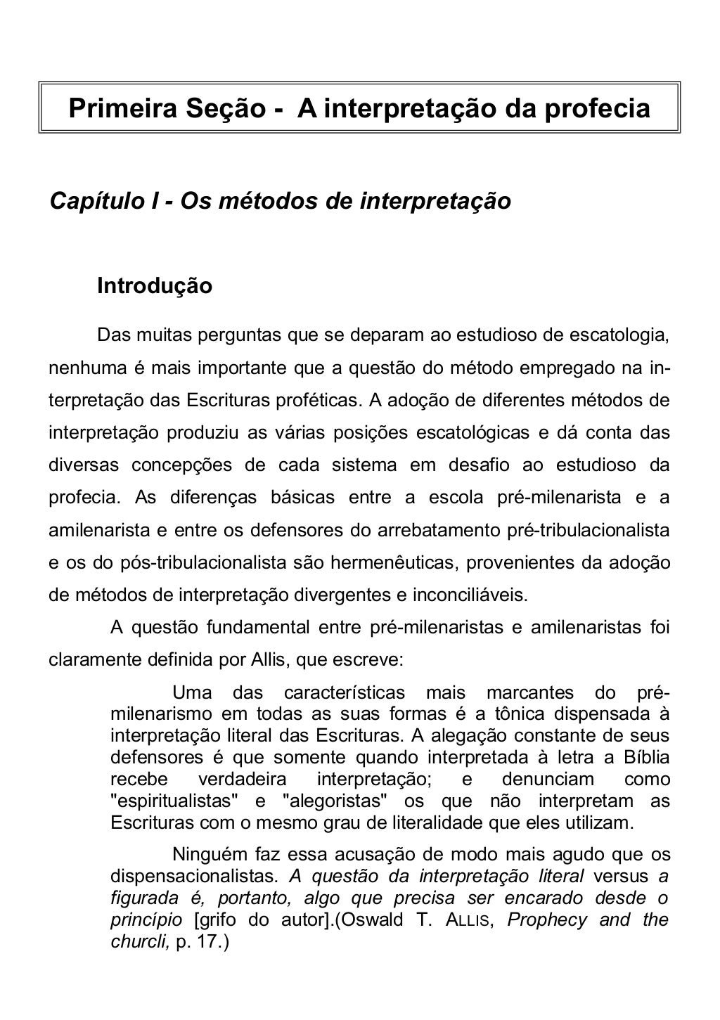 Manual de escatologia j dwight pentecost