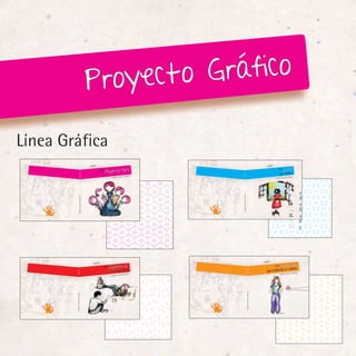 Proye cto Gráfico

Línea Gráfica
                                                           Mujer es 4x4                                                                                                                 Luto
                                                                                                                                                                               Taller
                                                  Taller
                                                                                                                                                                                   en niñ os
                 Mujeres 4x4




                                                                                                   Luto
                                                                                  cto Excelencia
                                                                  Fundación Proye                                                                                                          cto Excelencia
                                                                                                                                                                           Fundación Proye




                                                                                                   Fundación Proyecto Excelencia
                 Fundación Proyecto Excelencia




                                                       Taller           cia
                                                                Vi ol ennex4
                                                                                                                                                                          Taller     Taller
                                                                                                                                                                                 a comer
                                                                                                                                                                                            Lu n
                                                                                                                                                                                   Nutricióto
                                                  Taller
                                                                   de gé  ro                                                                                        apr endiendo en niñncia os
                                                                                                                                   Nutrición
        Mujeres 4x4
          Violencia




                                                                                                                                    Luto




                                                                                                                                                                                     Excele        cto
                                                                                cto Excelencia                                                                                     Fundación Proye cto Excelencia
                                                                 Fundación Proye                                                                                                      Fundación Proye
                                                                                                                                    Fundación Proyecto Excelencia
                                                                                                                                   Fundación Proyecto Excelencia
         Fundación Proyecto Excelencia
        Fundación Proyecto Excelencia
 