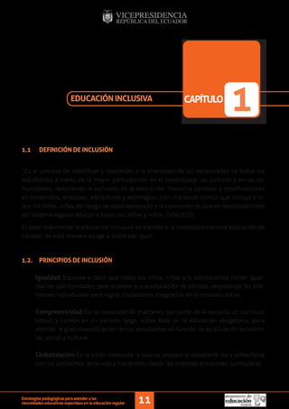 Manual de estrategias pedagógicas para atender NEE | PDF