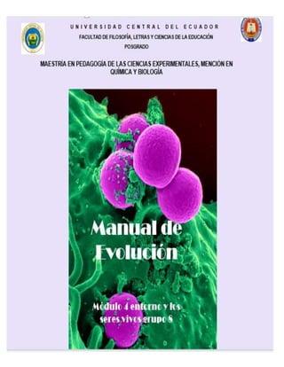 MANUALDE EVOLUCIÓN MANUALDE EVOLUCIÓN
GRUPO8 GRUPO8
1
 