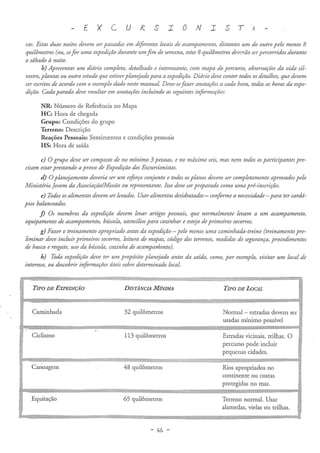 Manual de Excursionista