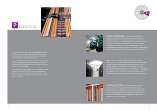 36 37
La infraestructura eléctrica de un Data Center necesita
ser de alta confiabilidad y disponibilidad. Cuanto mayor
es la calidad y el nivel de redundancia de este sistema,
menor será su vulnerabilidad a fallas.
Aceco TI proyecta sistemas eléctricos de gran eficiencia,
de bajo PUE (Power Usage Effectiveness), y con todos
los subsistemas redundantes, certificados por el Uptime
Institute y TÜV Rheinland.
Para trabajar con electricidad, Aceco TI sigue las normas
de seguridad de ABNT NR 10, norma reglamentaria
que abarca todas las fases de la producción de energía
eléctrica y todos los trabajos realizados con electricidad o
en sus cercanías.
GRUPOS GENERADORES - Cuando es interrumpido el
suministro de energía por parte de los concesionarios, los
generadores entran en acción para auxiliar a los circuitos
críticos y climatización. Alimentados por biocombustible, diésel
o gas, los generadores también proveen energía al sistema
de climatización y los UPS. Los grupos generadores son
proyectados para entregar el menor PUE posible, lo que brinda
ahorro de energía al Data Center y menores costos operativos.
UPS - Los UPS (Uninterruptible Power Supply), también
conocidos por no-breaks, mantiene la energía del Data Center
sin interrupción hasta la entrada de los generadores. Estos
equipos pueden ser instalados solamente para las cargas
críticas o también para el sistema de climatización. Proyectados
para atender el menor PUE de proyecto posible, los UPS pueden
ser convencionales, modulares o dinámicos (directamente
acoplados a los generadores, dispensando el uso de baterías).
CUADROS ELÉCTRICOS - Proyectados de acuerdo con
normas PTTA o TTA y recomendaciones de TIA 942, los
cuadros eléctricos instalados por Aceco TI son hechos para
minimizar interrupciones. Ellos son dotados de disyuntores
plug-in termomagnéticos que pueden ser retirados sin que
todo el sistema necesite ser desconectado, lo que facilita
maniobras y su mantenimiento.
ELÉCTRICA
automatización
mantenimiento consultoría
proyecto/diseños
moving
cer
tiﬁcación
puesta en marcha
sala-cofre
/
DCM
PF
implantación
 