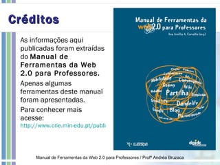 Manual web20 professores