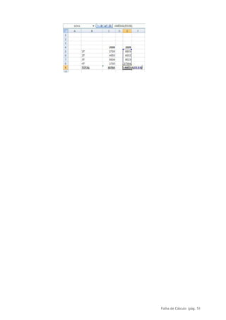 Folha de Cálculo |pág. 51
 