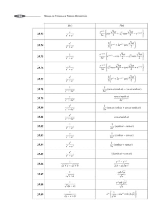 MANUAL DE FÓRMULAS E TABELAS MATEMÁTICAS
194
33.73
33.74
33.75
33.76
33.77
33.78
33.79
33.80
33.81
33.82
33.83
33.84
33.85
33.86
33.87
33.88
33.89
 