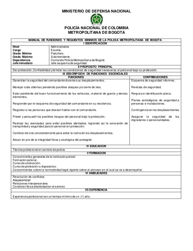 Manual De Funciones