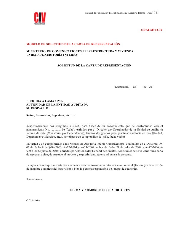 Manual de funciones y procedimientos de auditoria interna