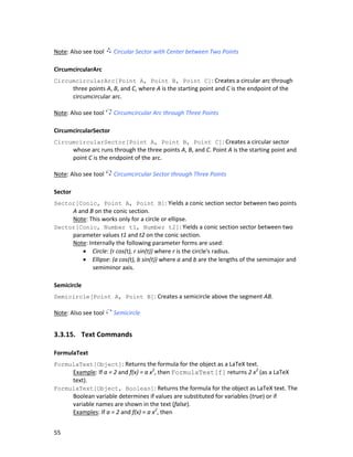 Manual de geogebra | PDF