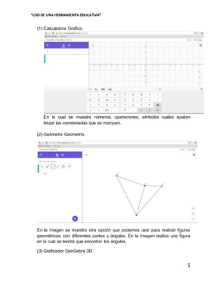 Manual de GeoGebra | DOCX