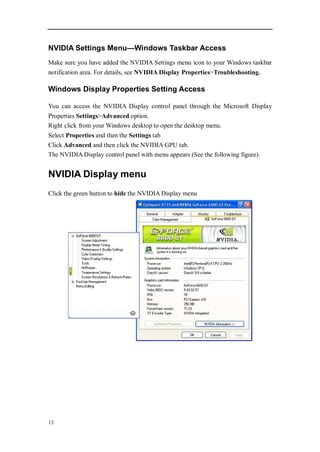 Manual de gforce 6600gt | PDF
