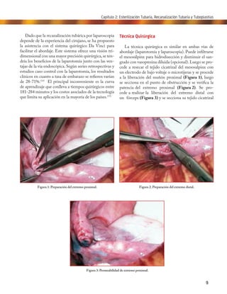 Manual de Ginecología Quirúrgica
10
perpendicularmente al extremo proximal, se verifica la
permeabilidad del extremo dista...