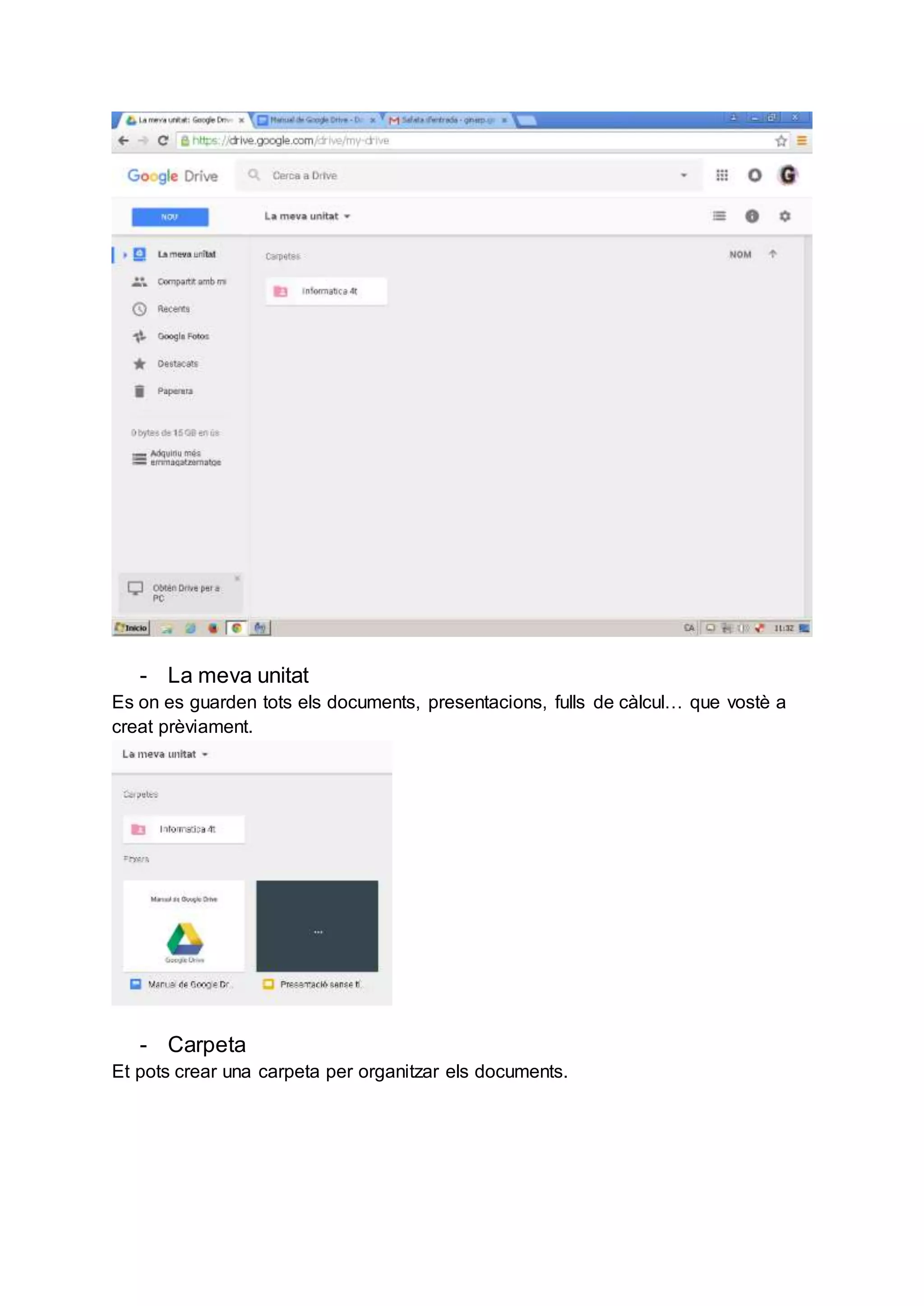 Manual de Google Drive | PDF