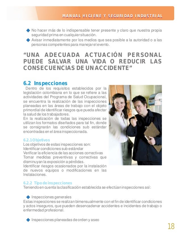 Inspeccion de seguridad e higiene manual