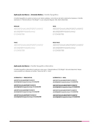 Manual de Identidade Visual - Amanda Melina