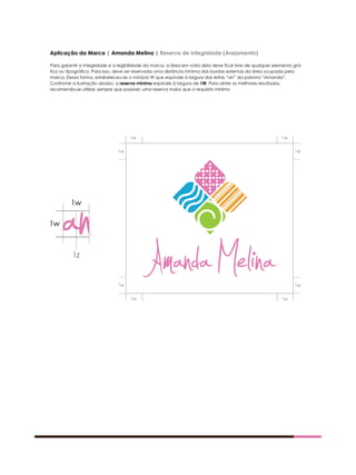 Manual de Identidade Visual - Amanda Melina