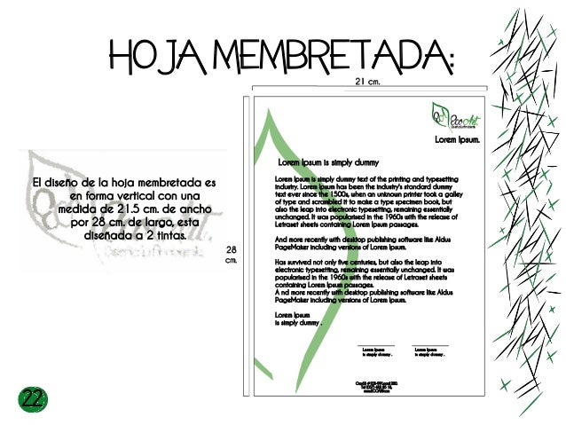 que significa letterhead ECOART. Manual corporativa identidad de que significa letterhead ECOART. Manual corporativa identidad de