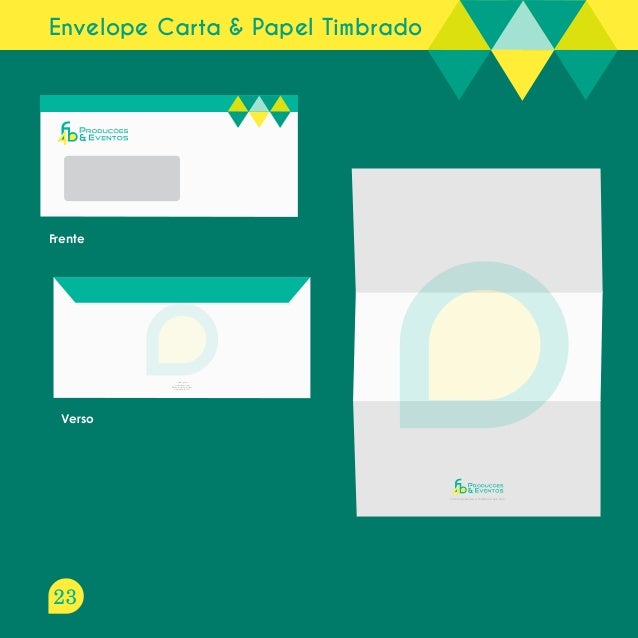 Manual de identidade FB4 Produções & Eventos