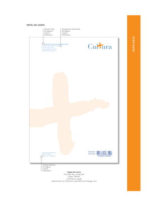 Manual de Identidade do Programa Mais Cultura