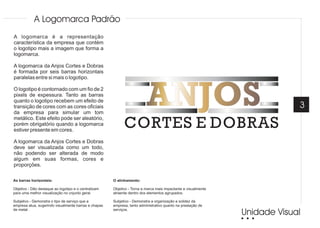 Manual de identidade visual   anjos cortes e dobras