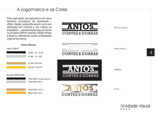Manual de identidade visual   anjos cortes e dobras