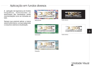 Manual de identidade visual   anjos cortes e dobras