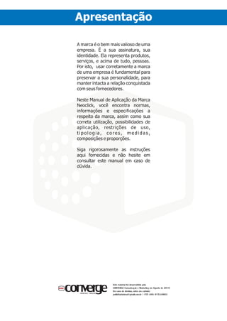 Manual de identidade Visual