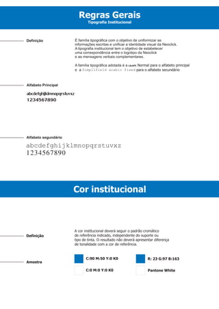 Manual de identidade Visual