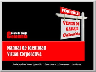 Manual de identidad ventadegaraje.com