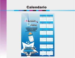 Calendario
 