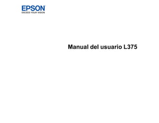 Manual del usuario L375
 