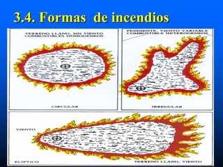3.4. Formas de incendios
 