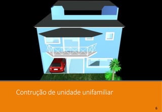 Contrução de unidade unifamiliar
6
 