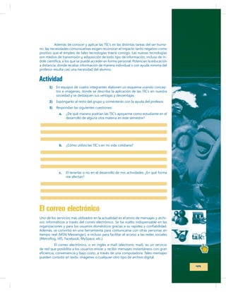 -

Actividad
1)

-

2)
3)
a.

b.

c.

El correo electrónico
-

49

 
