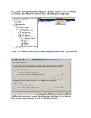 Manual de instalación de active directory en windows server 2008 r2 | PDF