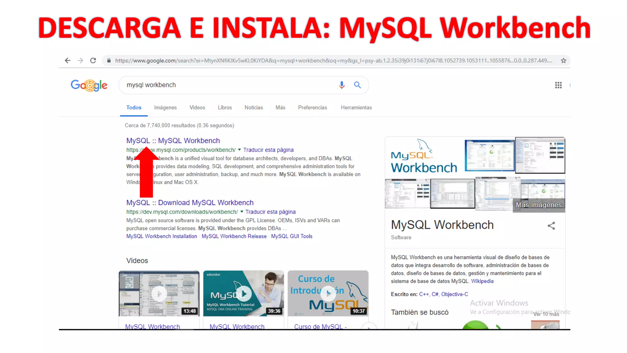 Manual de instalacion de programass