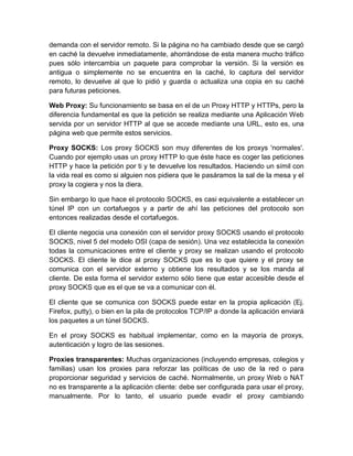 Manual de instalacion de un servidor proxy | PDF