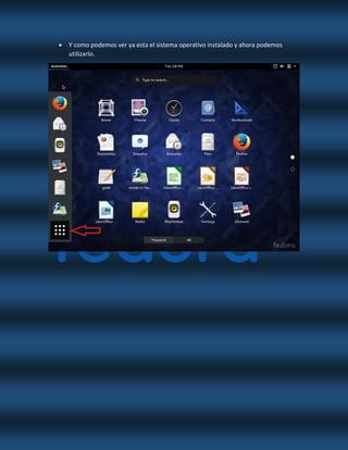 Manual de Instalacion Fedora | PDF