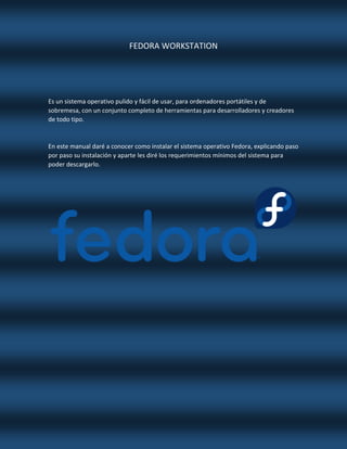 Manual de Instalacion Fedora | PDF