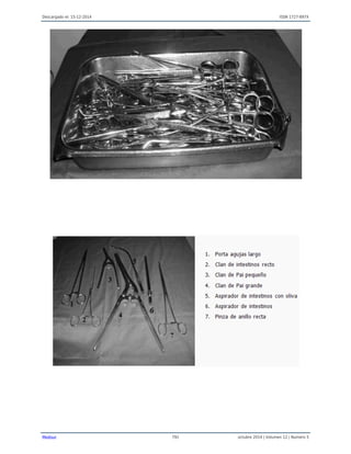 Descargado el: 15-12-2014 ISSN 1727-897X
Medisur 791 octubre 2014 | Volumen 12 | Numero 5
 