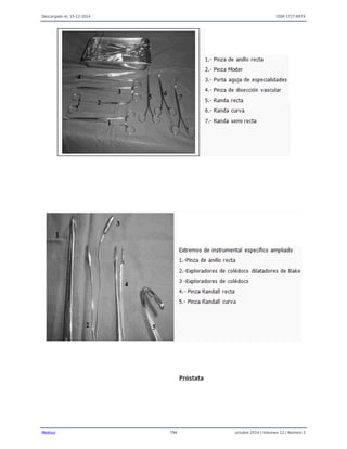 Descargado el: 15-12-2014 ISSN 1727-897X
Medisur 794 octubre 2014 | Volumen 12 | Numero 5
Próstata
 